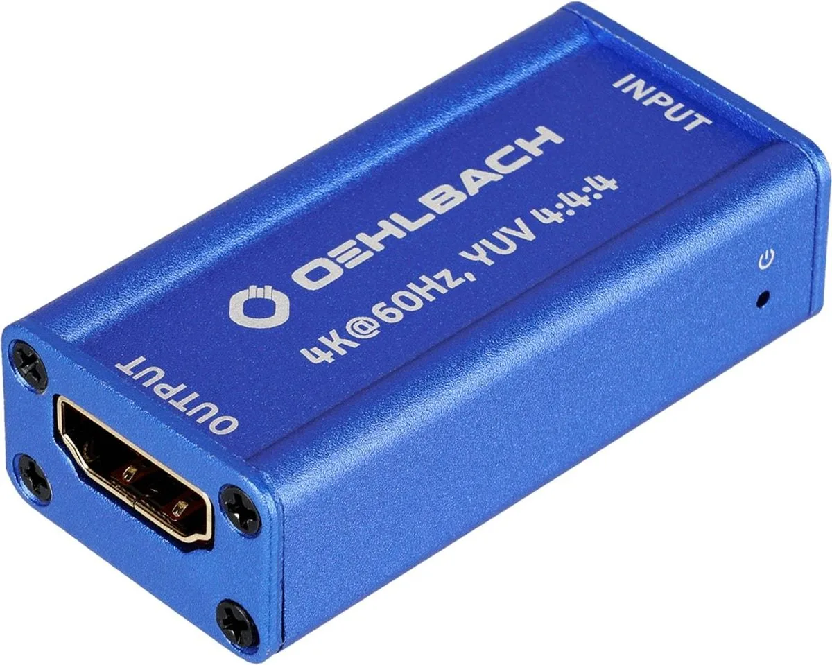 Oehlbach UHD Repeater Transmetteurs audio-vidéo