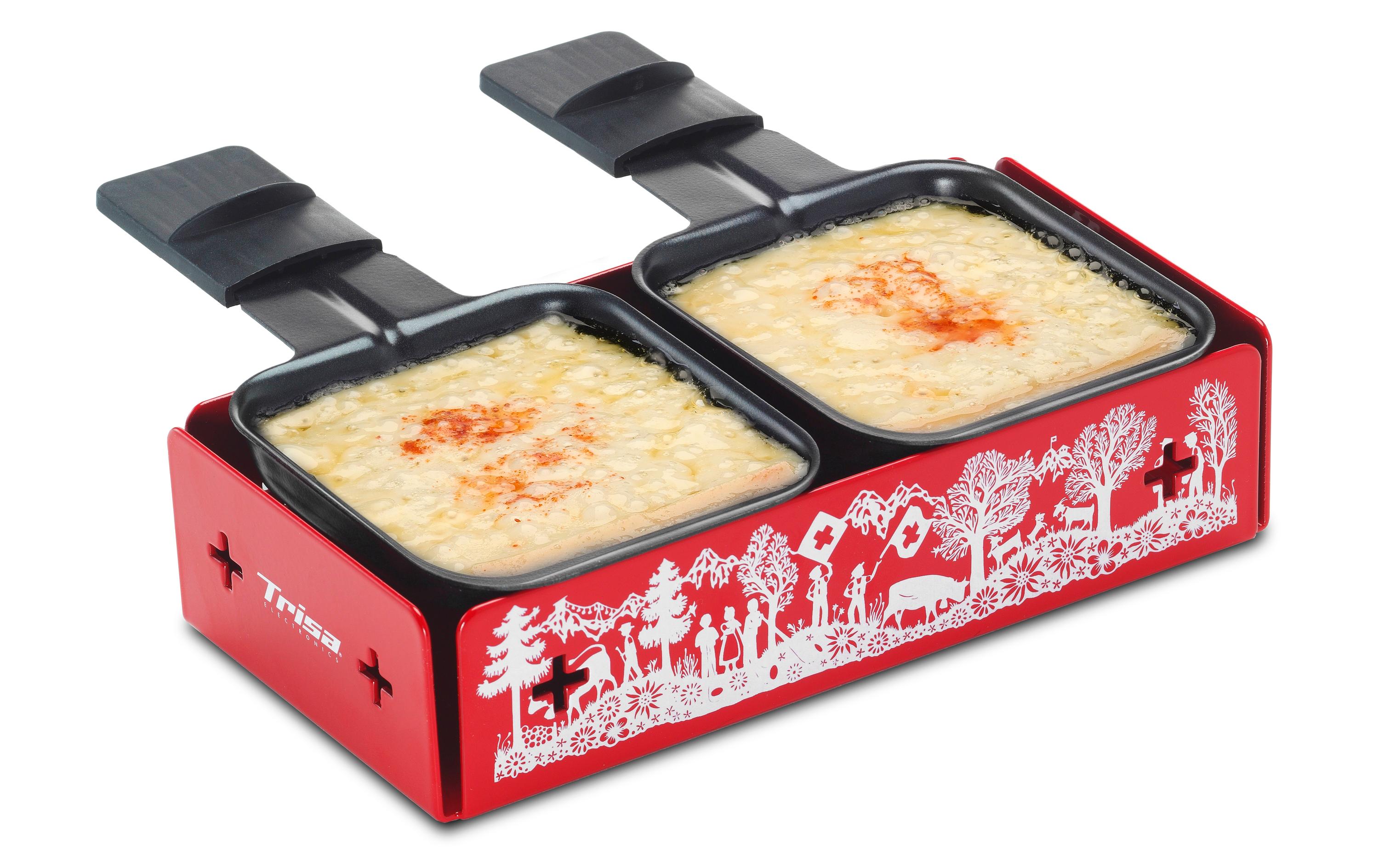 Teelicht-Raclette Explore the Alps RotKerzenraclette mit Tasche