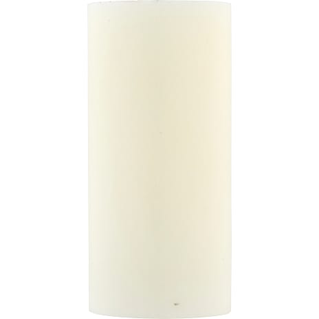 Windsor bloklys ren stearin 7x15 cm - hvid