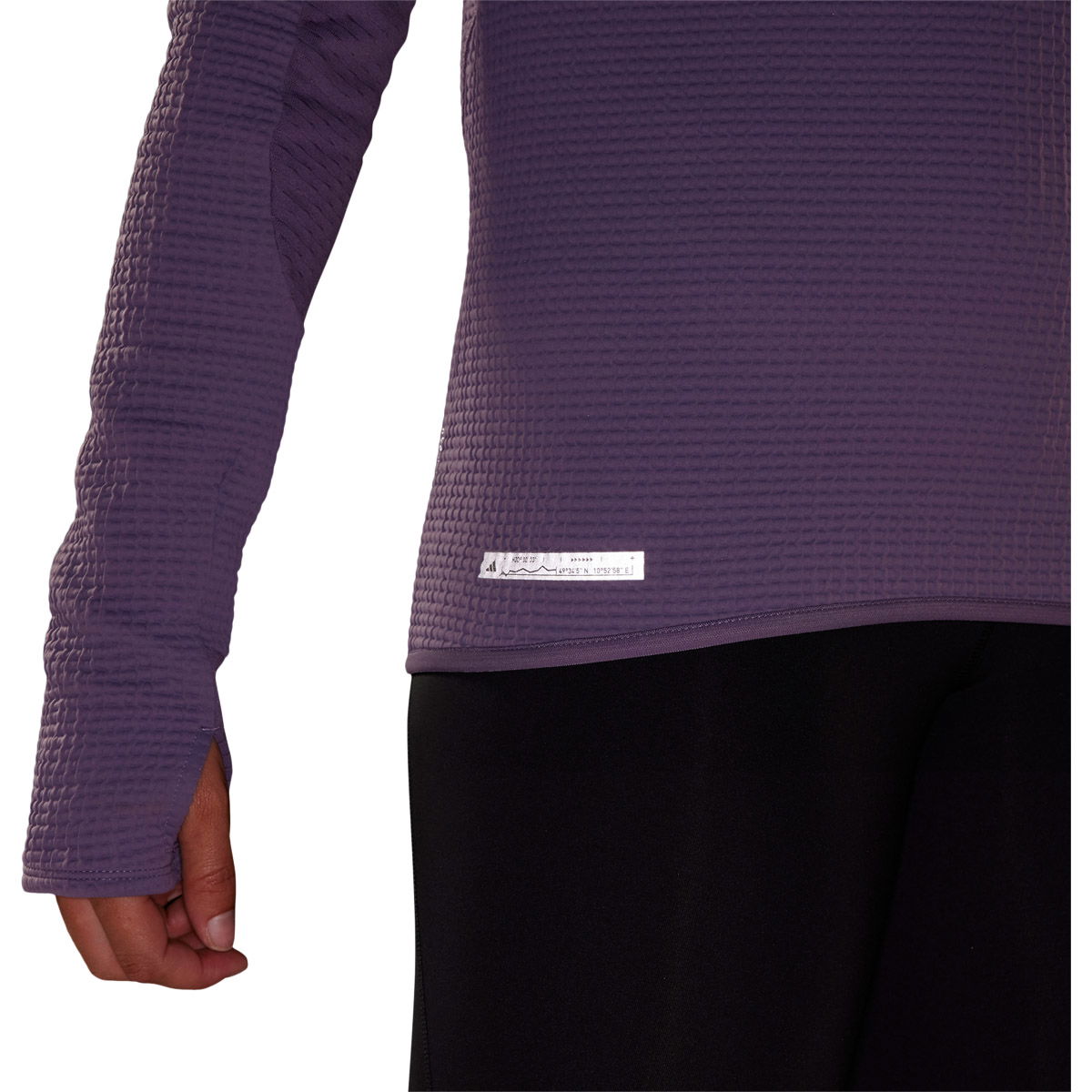 adidas Ultimate Conquer The Elements Cold Ready 1/2 Zip Løbetrøje Dame