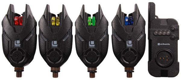 Ultimate E-tension Bite Alarm Beetmelder Set 4 1