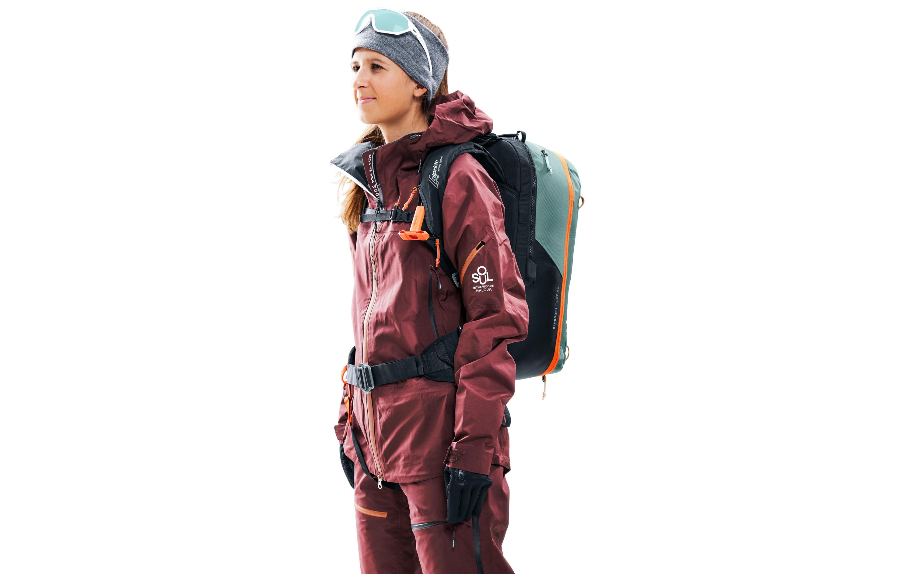 Rucksack Alproof Lite 20 SL, Jade/Black<br>Lawinenrucksack