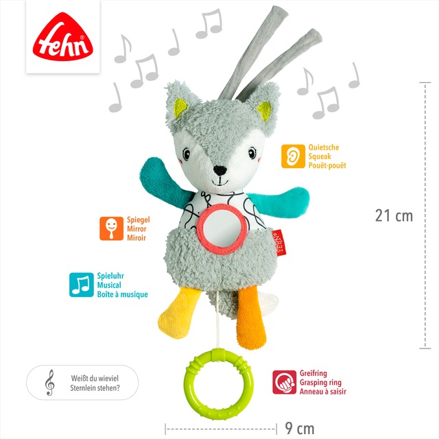 Fehn Spieluhr »DoBabyDoo, Fuchs« mit herausnehmbarem Spielwerk