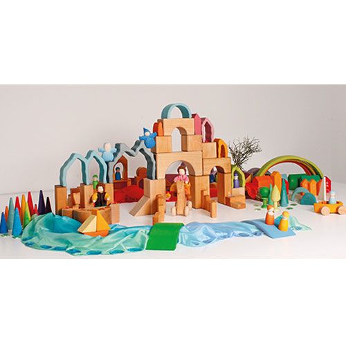 Grimm's regenboog bos - pastel (12st)