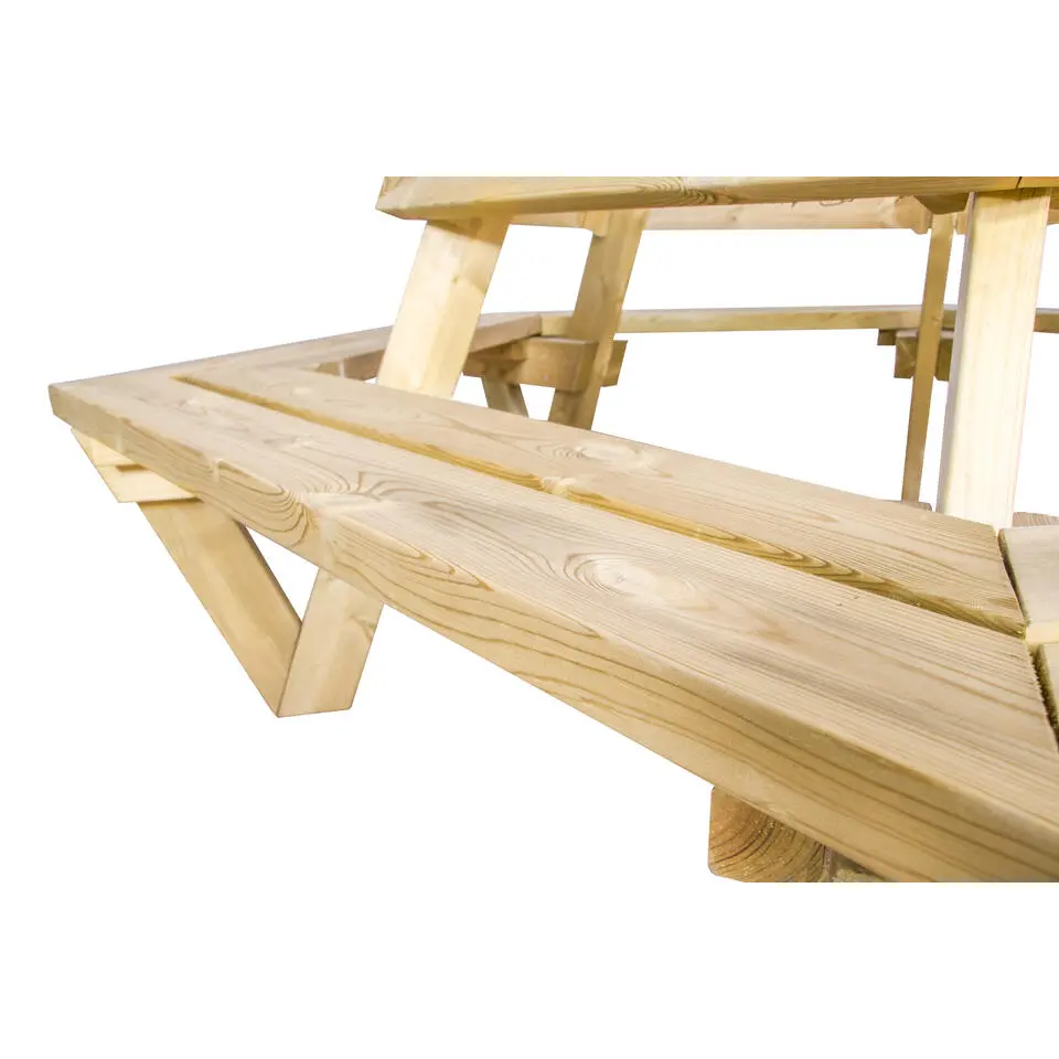 Sens-Line - Bodin Boombank - 227x227x88cm - Hout