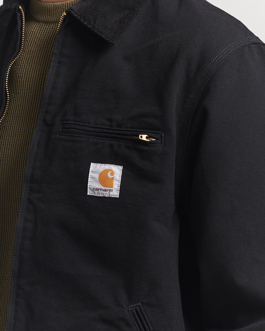 Carhartt WIP Detroit Jacket Dearborn Canvas Black