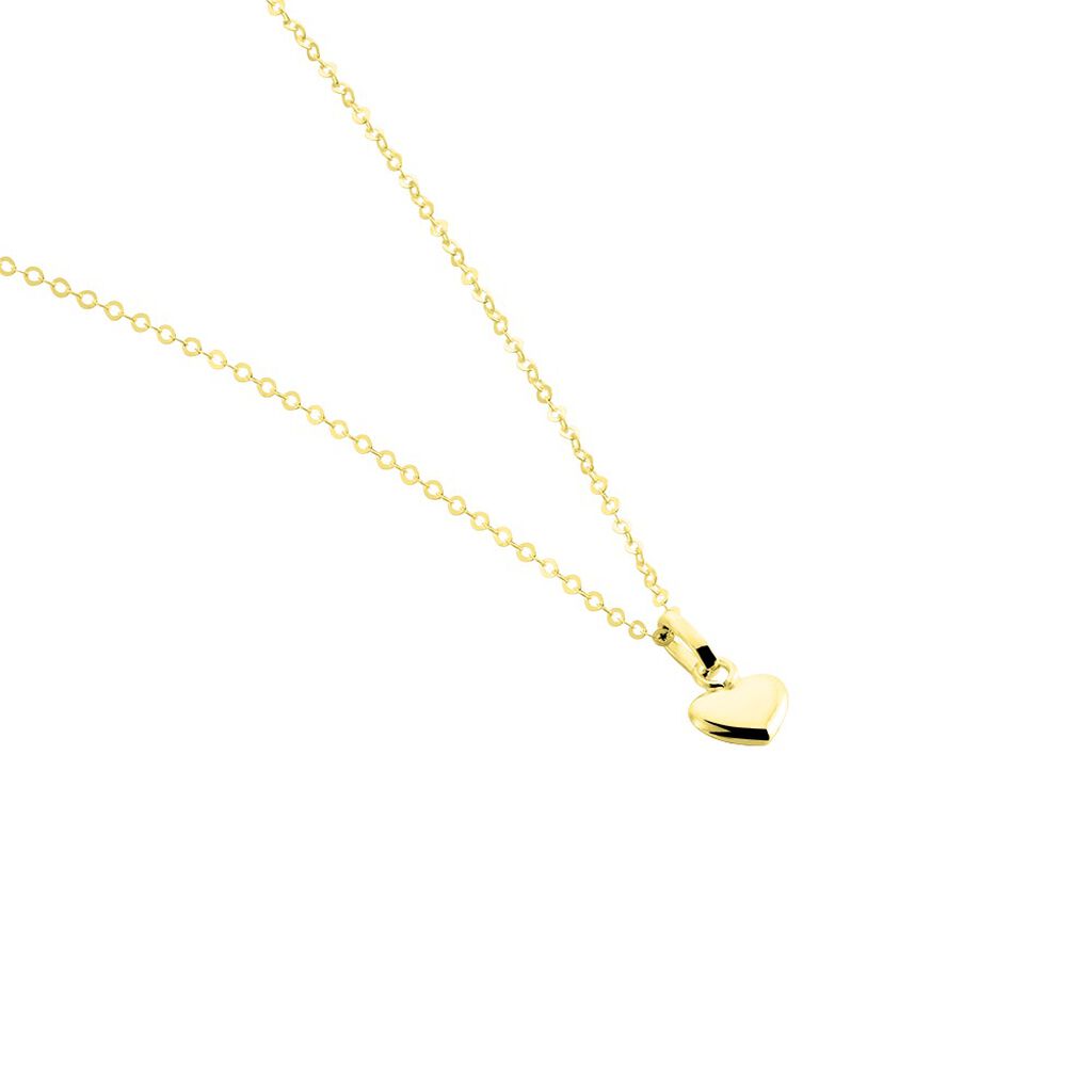 Collier Aricia Coeur Or Jaune
