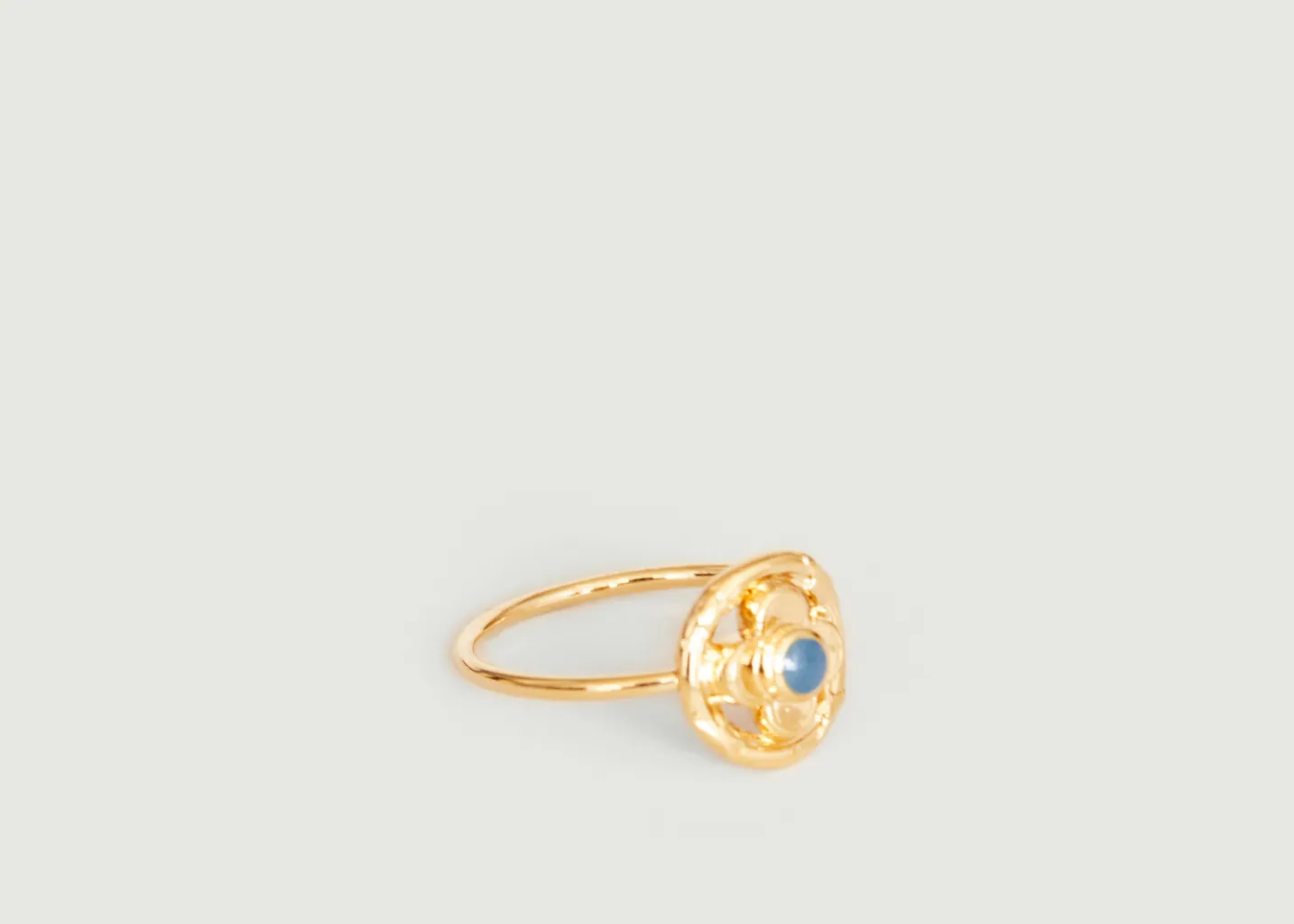 Bague Madeleine en laiton doré Louise Damas