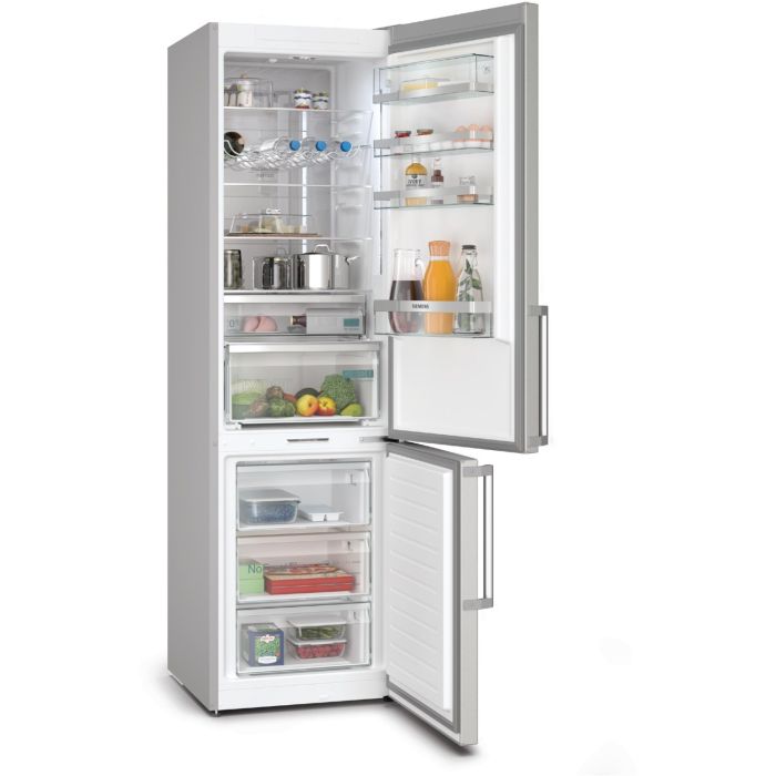 Siemens Kühl-Gefrier-Kombination iQ500 KG39NAIBT Edelstahl
