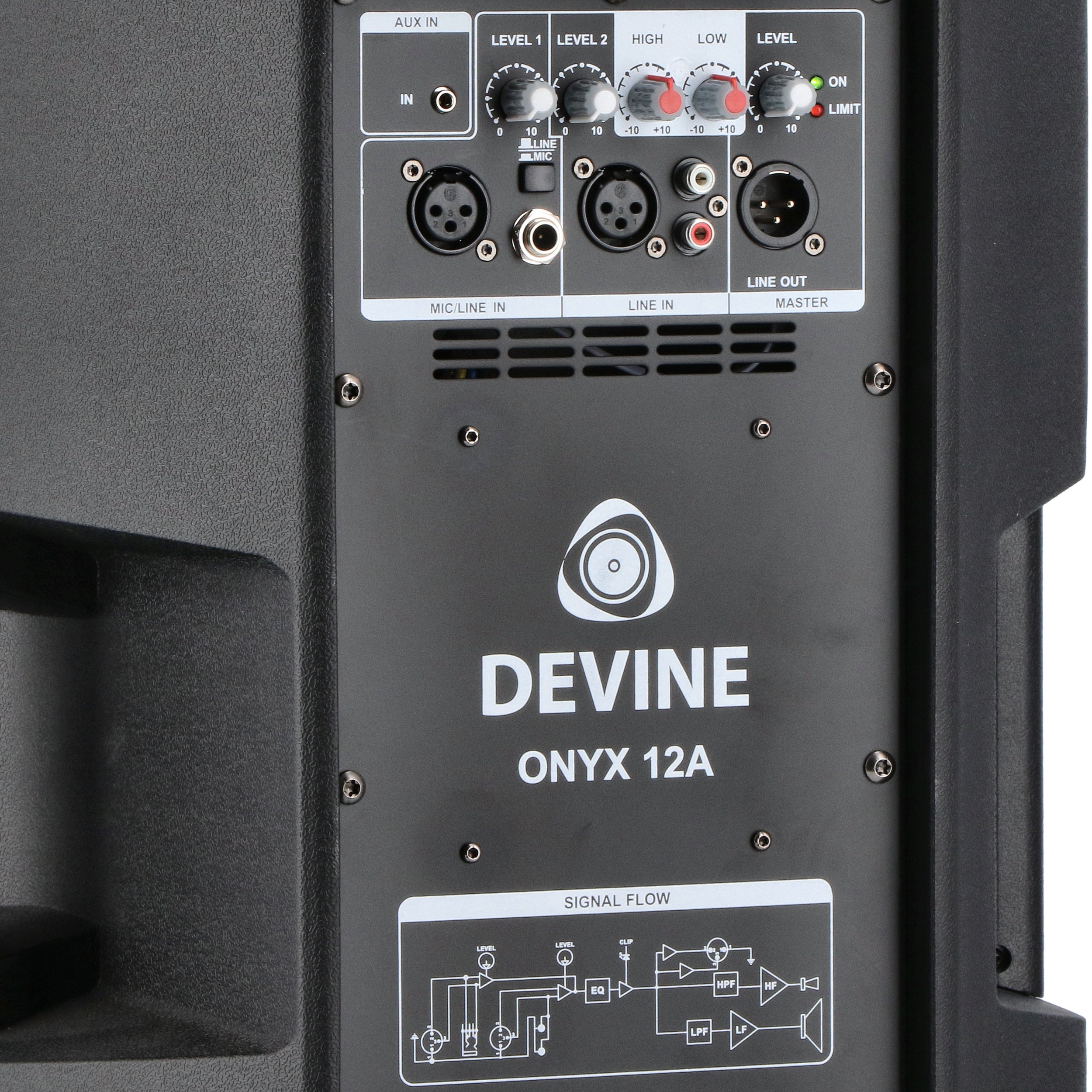 Devine Onyx 12A 12 inch actieve fullrange luidspreker