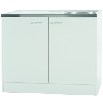 Klassik 50 spoelkast 100-6 wit 100 cm