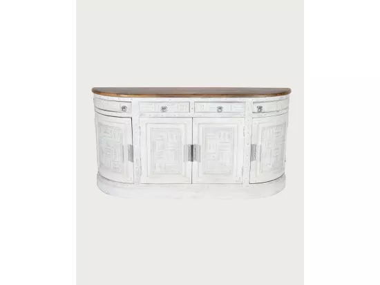 Argo - Enfilade en bois massif de manguier blanc