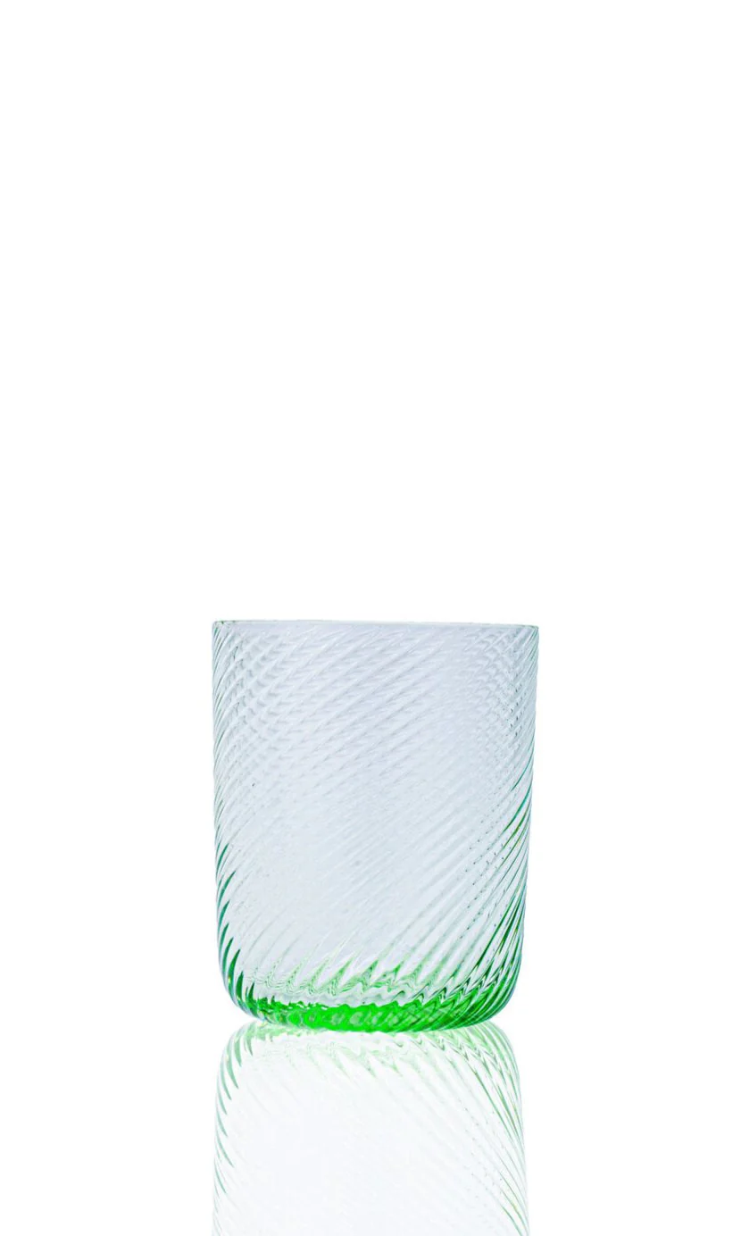 Anna Von Lipa  Twist tumbler glas - Light Green