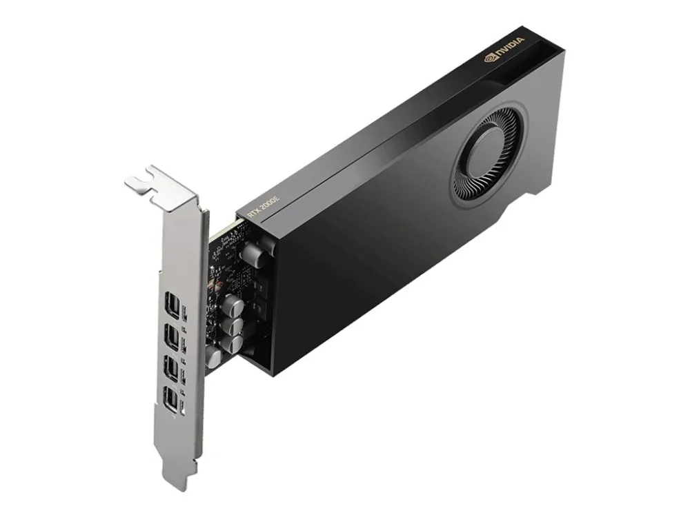 NVIDIA RTX 2000E Ada Generation - Grafikkort - NVIDIA RTX 2000 Ada - 16 GB GDDR6 - PCIe 4.0 x8 lavprofil - 4 x Mini DisplayPort