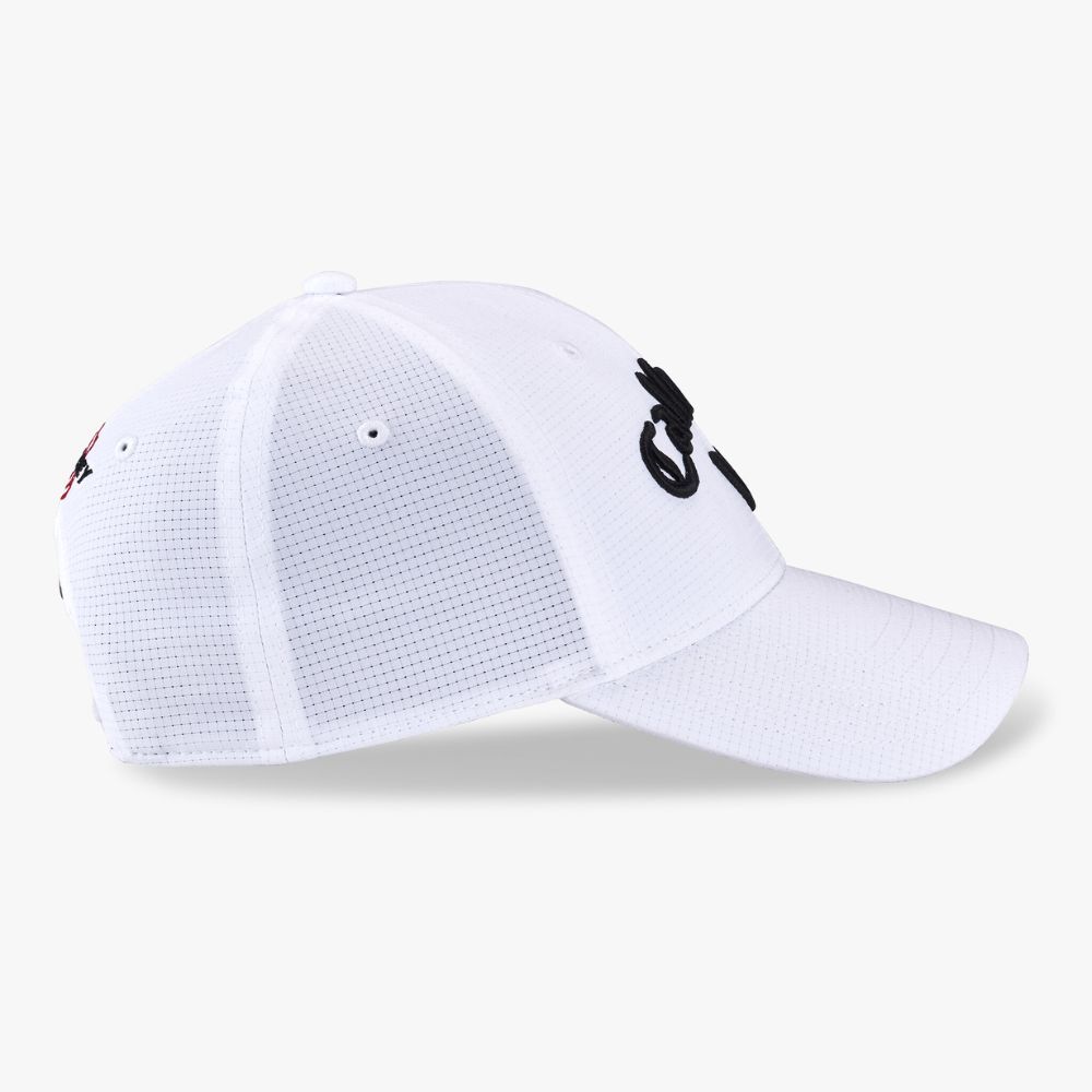 Junior Tour Caps Hvit/Svart