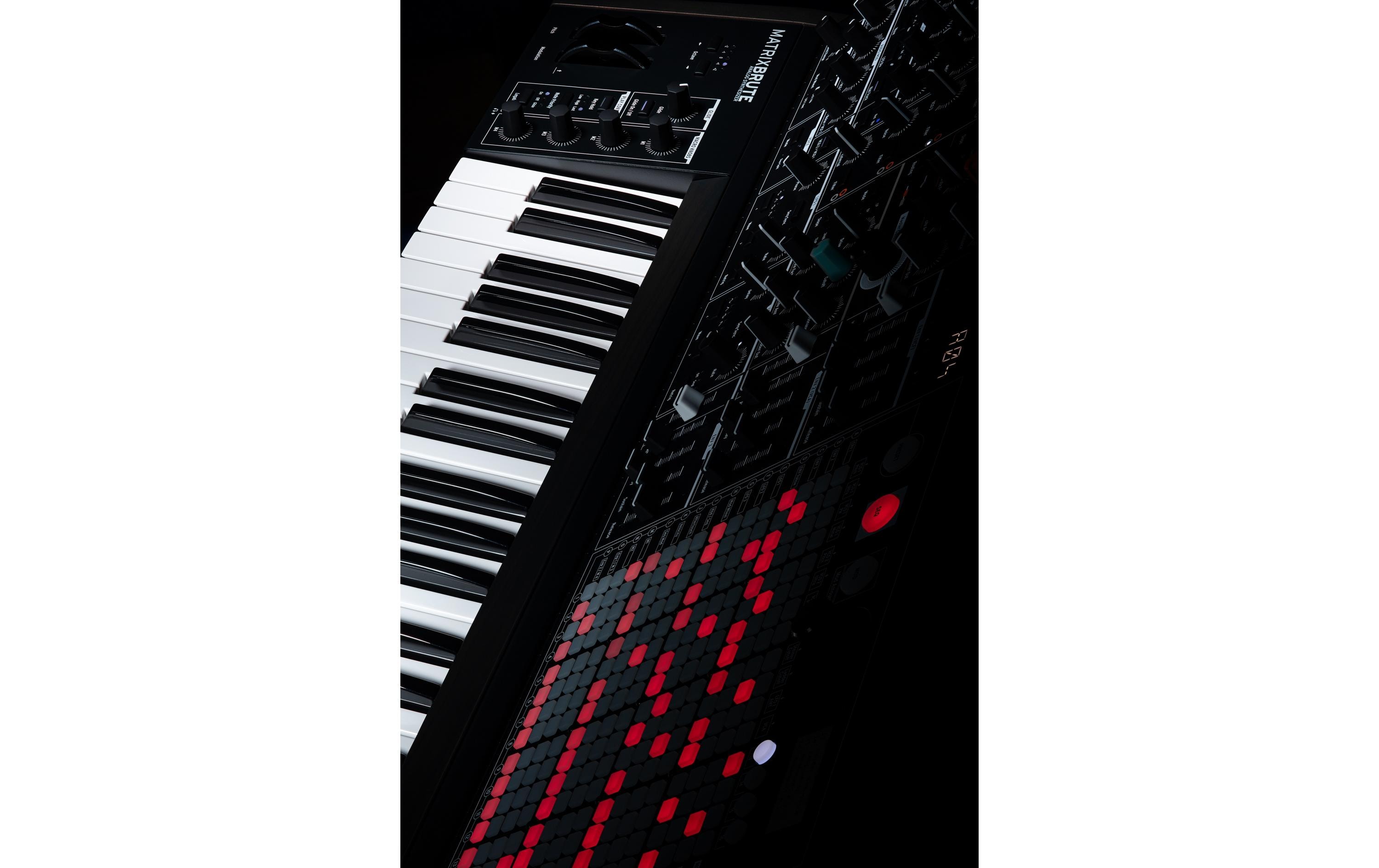Synthesizer MatrixBrute – Noir Edition<br>Analoger Matrix Synthesizer
