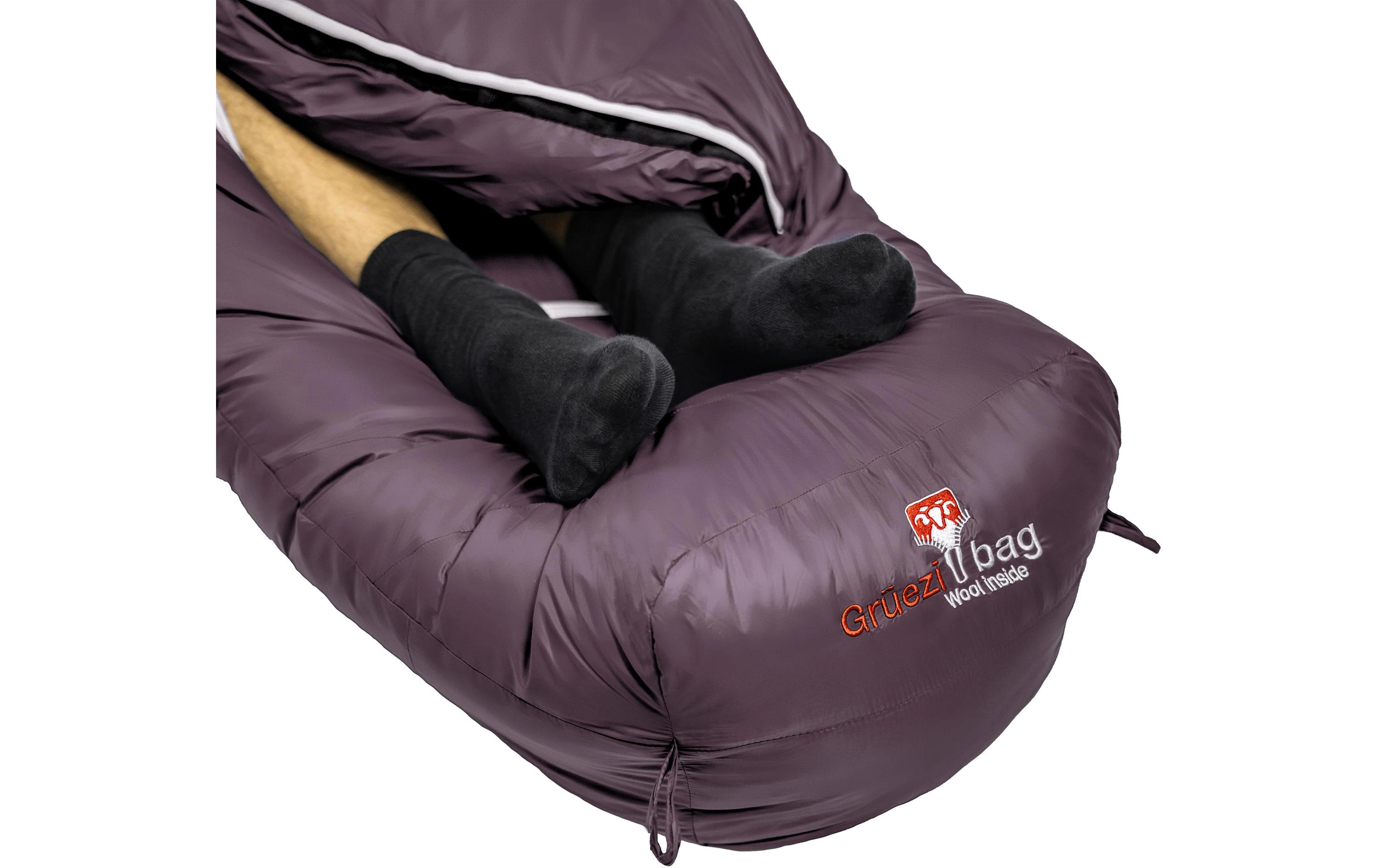 Schlafsack Biopod DownWool Subzero 175 Nylon, Berry<br>3-Saisonschlafsack