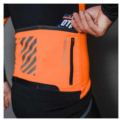 Veste Manches Longues Unisexe SpatzWear Orange / Noir