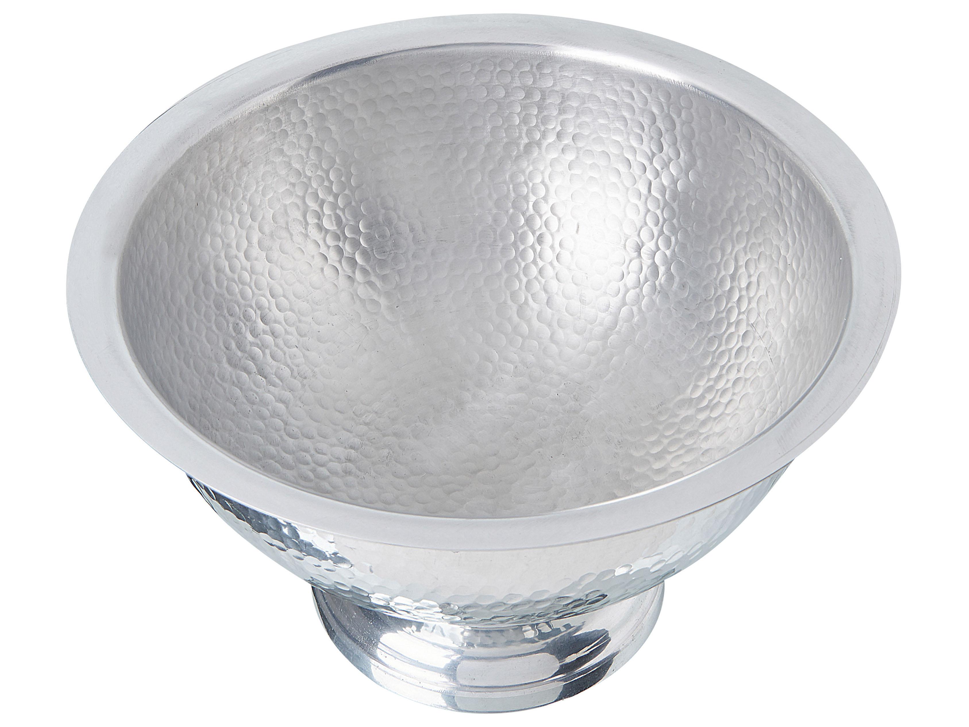 Decoratieve schaal TIWANAKU Metaal Zilver