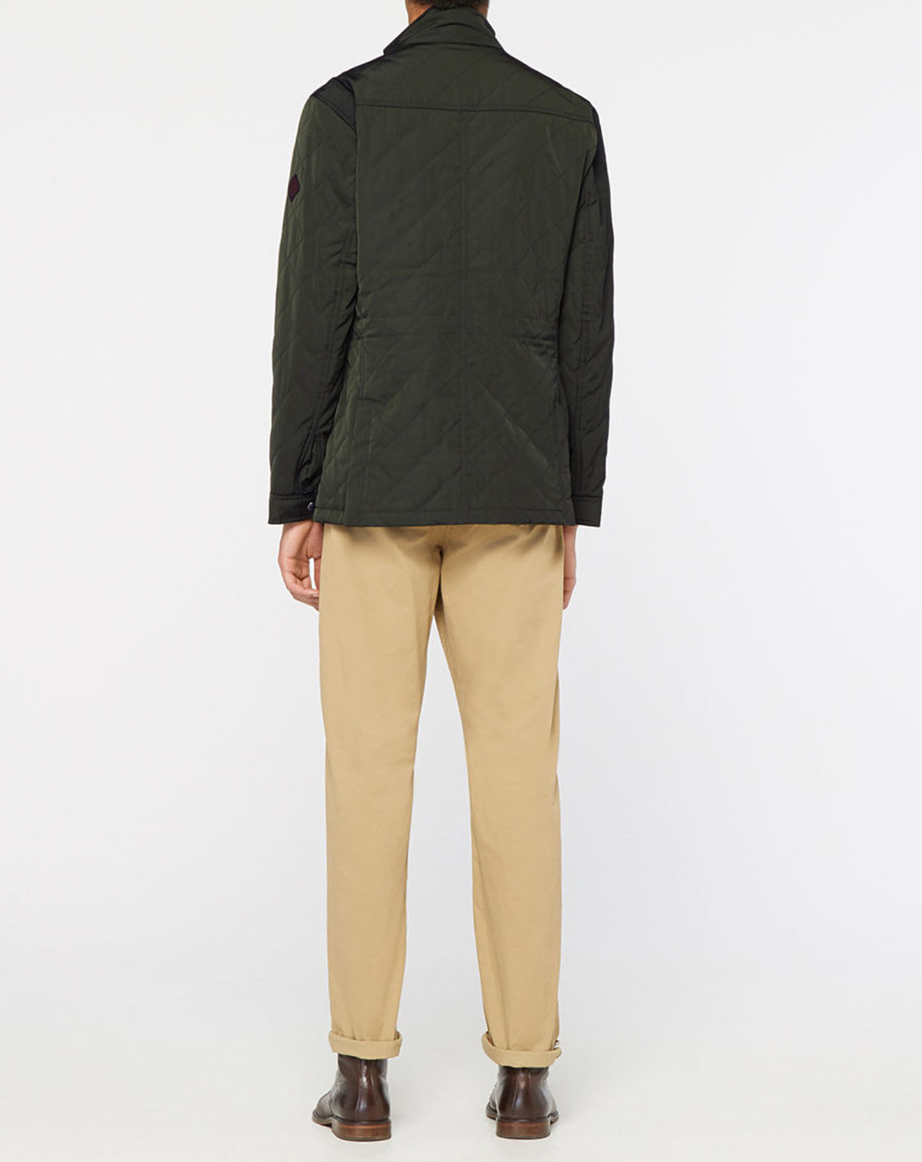 Hackett London Parka légère Olborne kaki