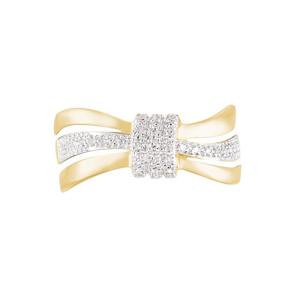 Bague Lucilla Or Jaune Diamant