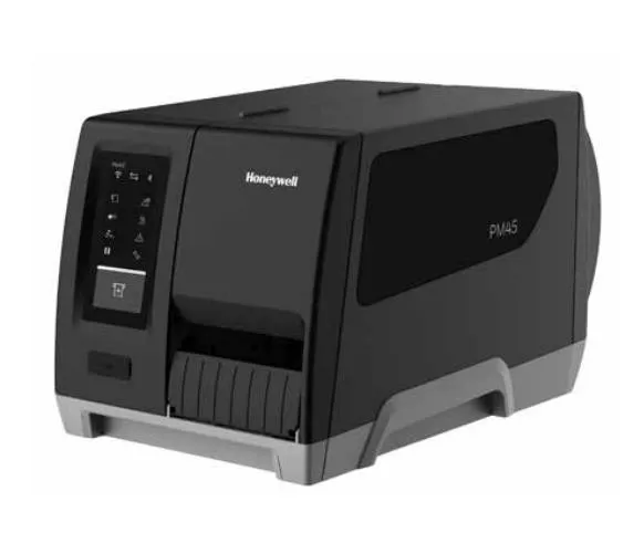 Honeywell PM45 - Etiketprinter - termo transfer - Rulle (11,4 cm) - 203 dpi - op til 350 mm/sek. - USB 2.0, Gigabit LAN, USB 2.0 vært, seriel
