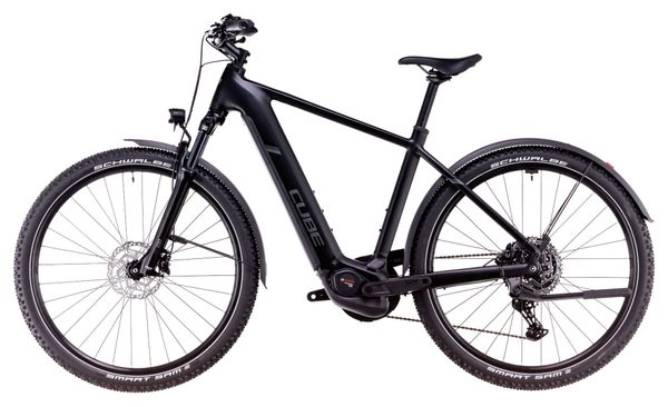 VTC Électrique Cube Nuride Hybrid Pro 800 Allroad Shimano Cues 10V 800 Wh 29'' Noir 2025