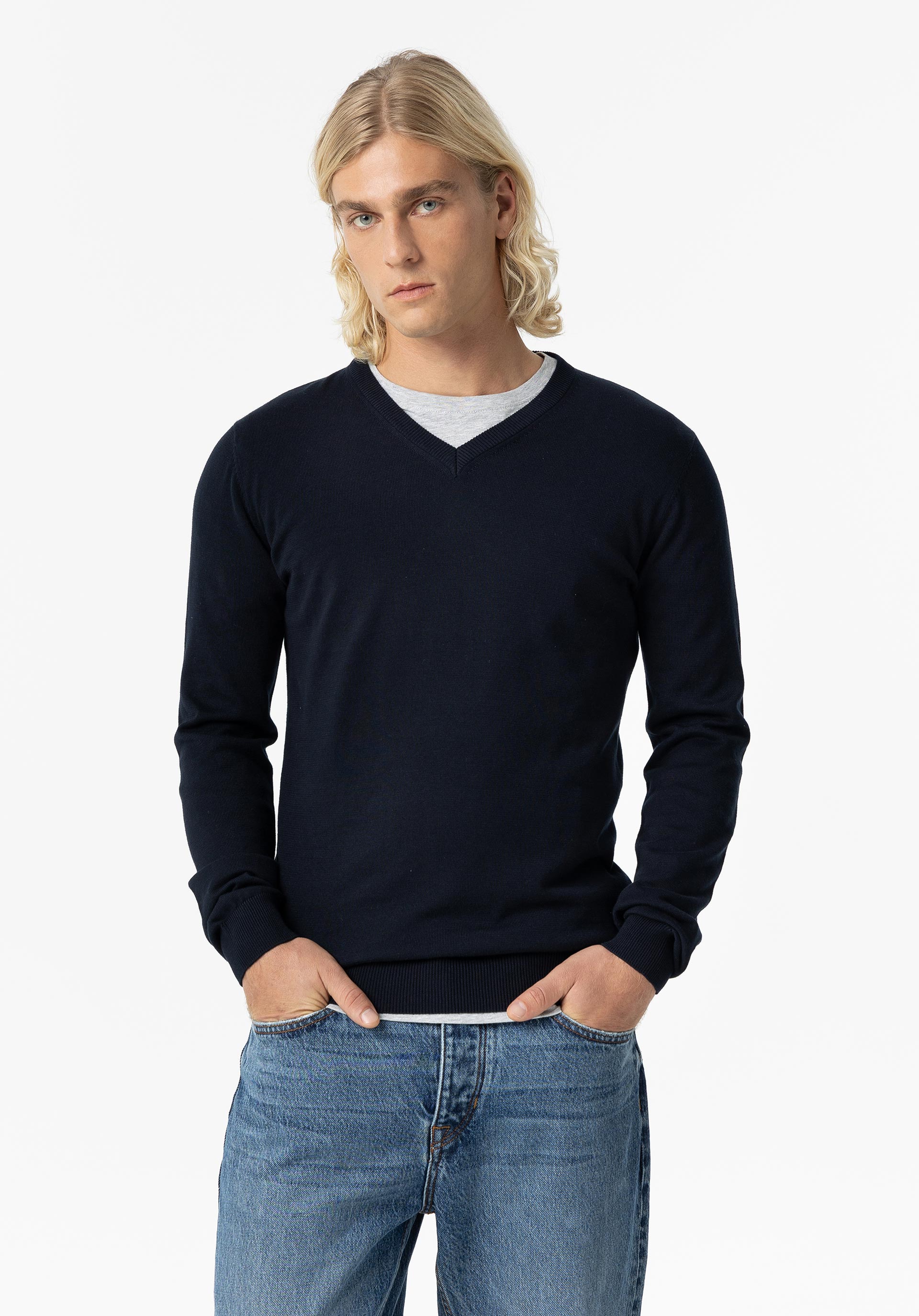 Camisola Azul marinho escuro