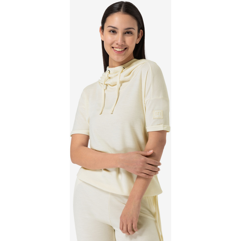 Super.Natural Damen Justshort Bio Hoodie