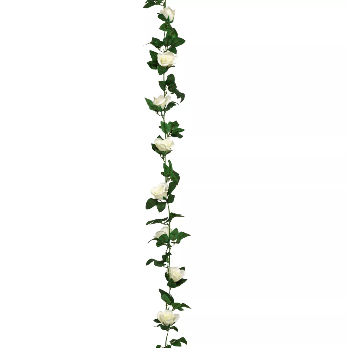 Guirlande artificielle rose (230 cm) Naki Blanche