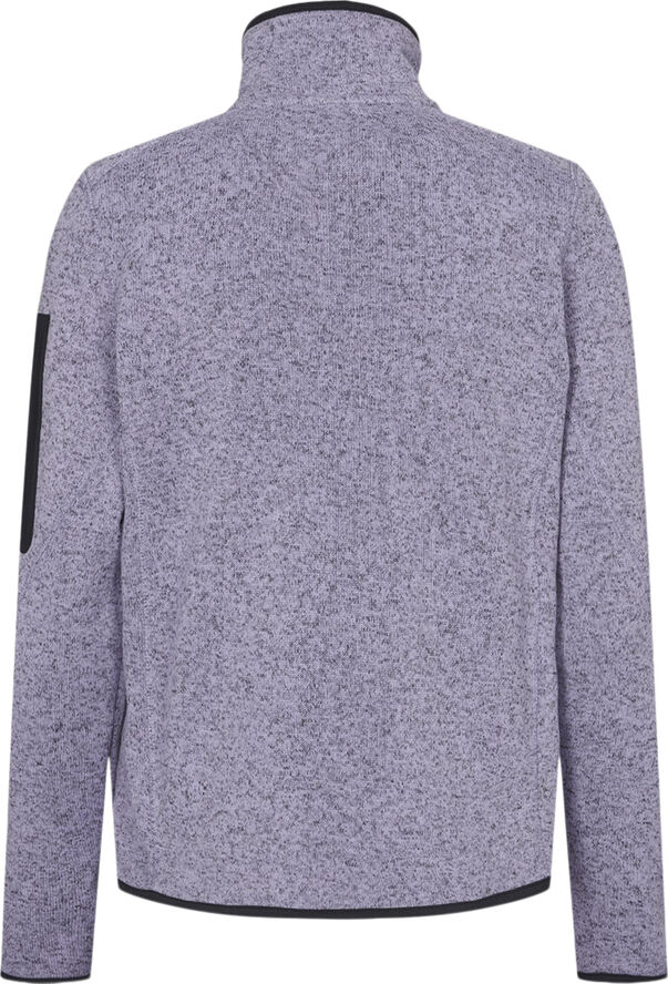H2O Melvin Knit fleecetrøje Lilla