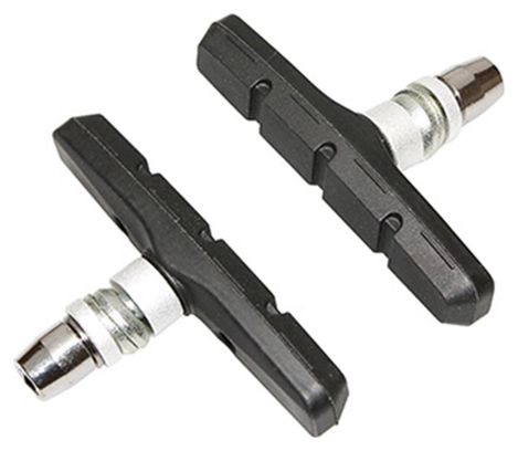 Porte patin frein vtt a vis symetric legion silencieux - multi-ajustement 70mm noir (1 paire)