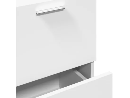 Armoire d'évier blanc 40x37x59 cm bois d'ingénierie