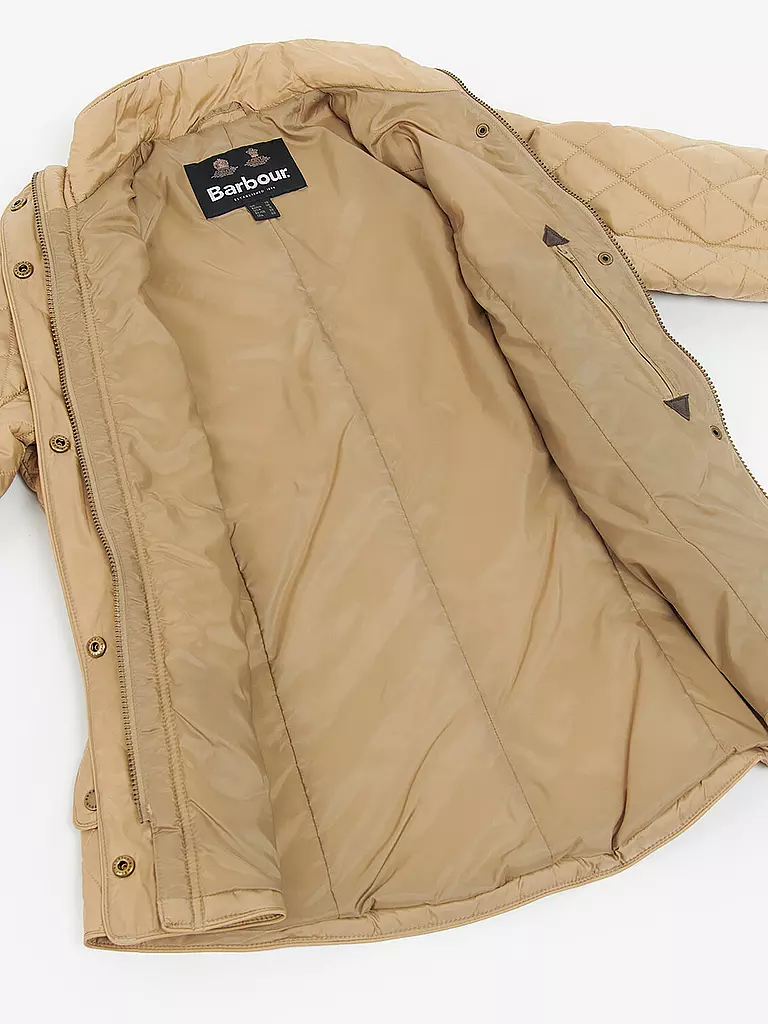 BARBOUR Steppjacke FLYWEIGHT CAVALRY beige