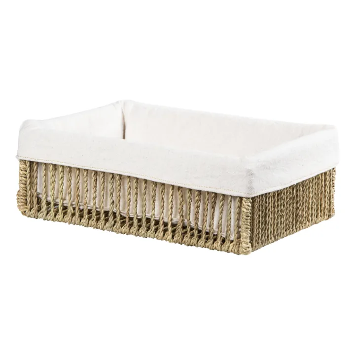 Cosydar Panière tressée en feuille de palmier