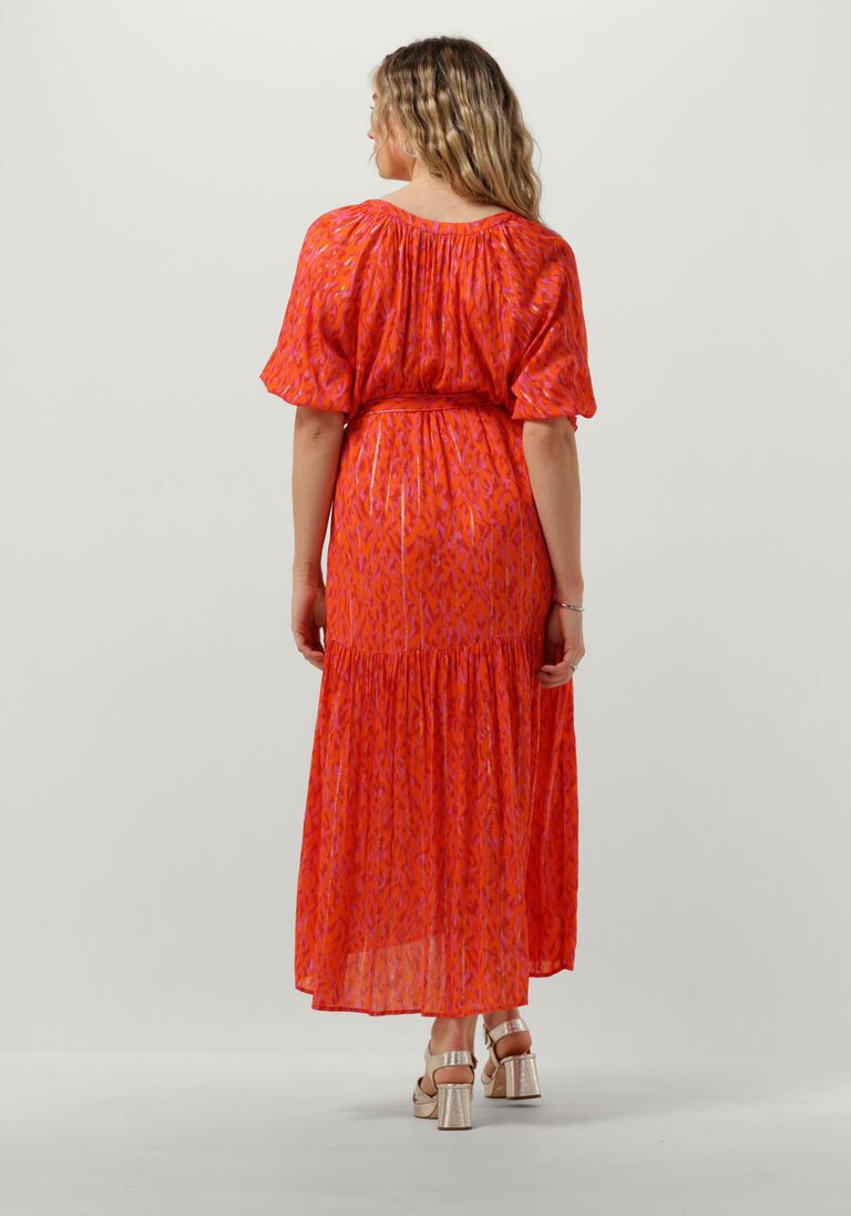 JANICE oranje janice maxi jurk julian