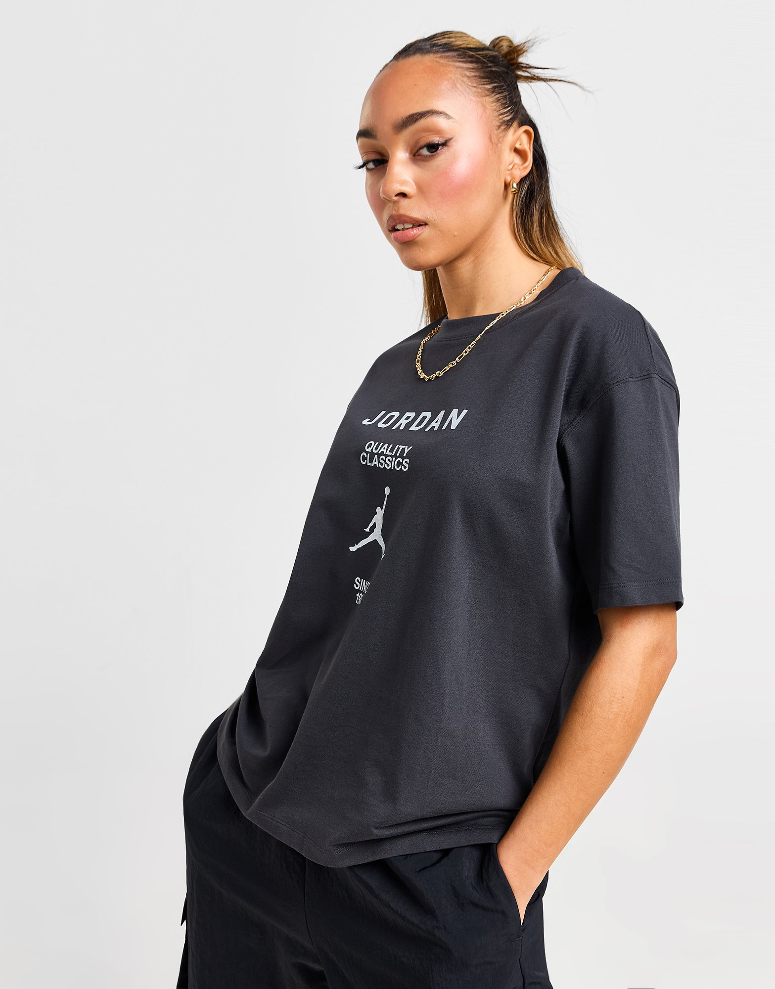 Jordan T-shirt Centre Logo Femme