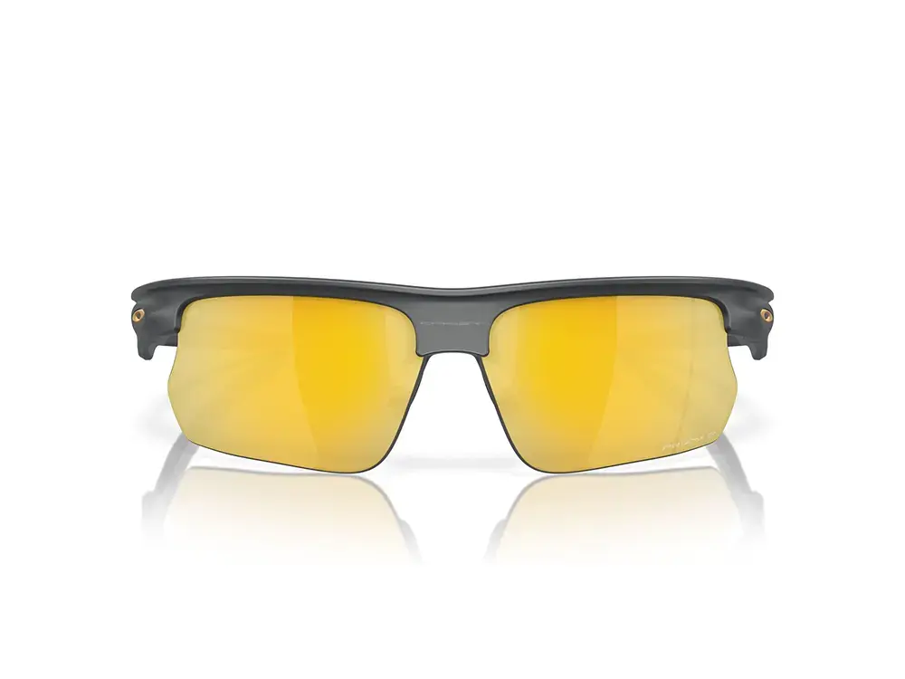 Oakley Bisphaera Sport Zonnebril Prizm 24K Polarized Lens Mat Carbon Zwart