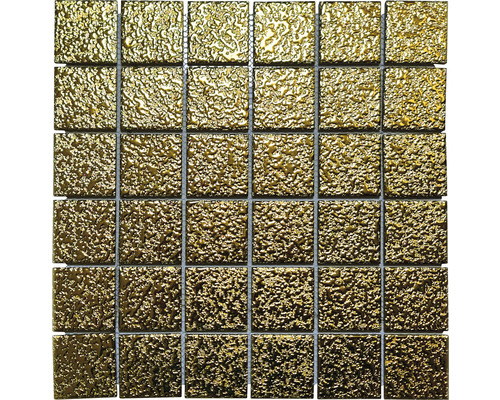 Keramisch mozaïek GO 484 goud 30,6x30,6 cm