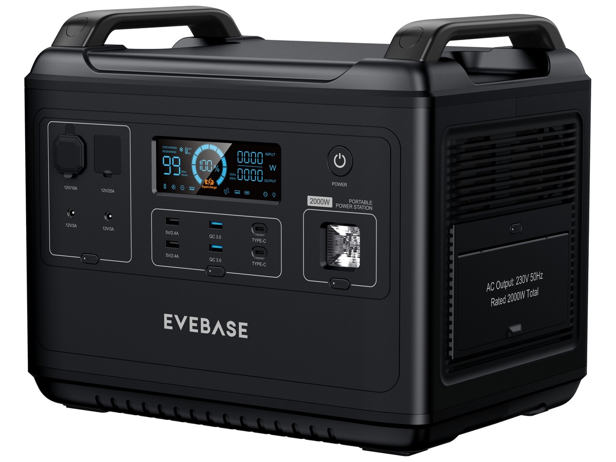 EveBase Move 2000 Portable Power Station