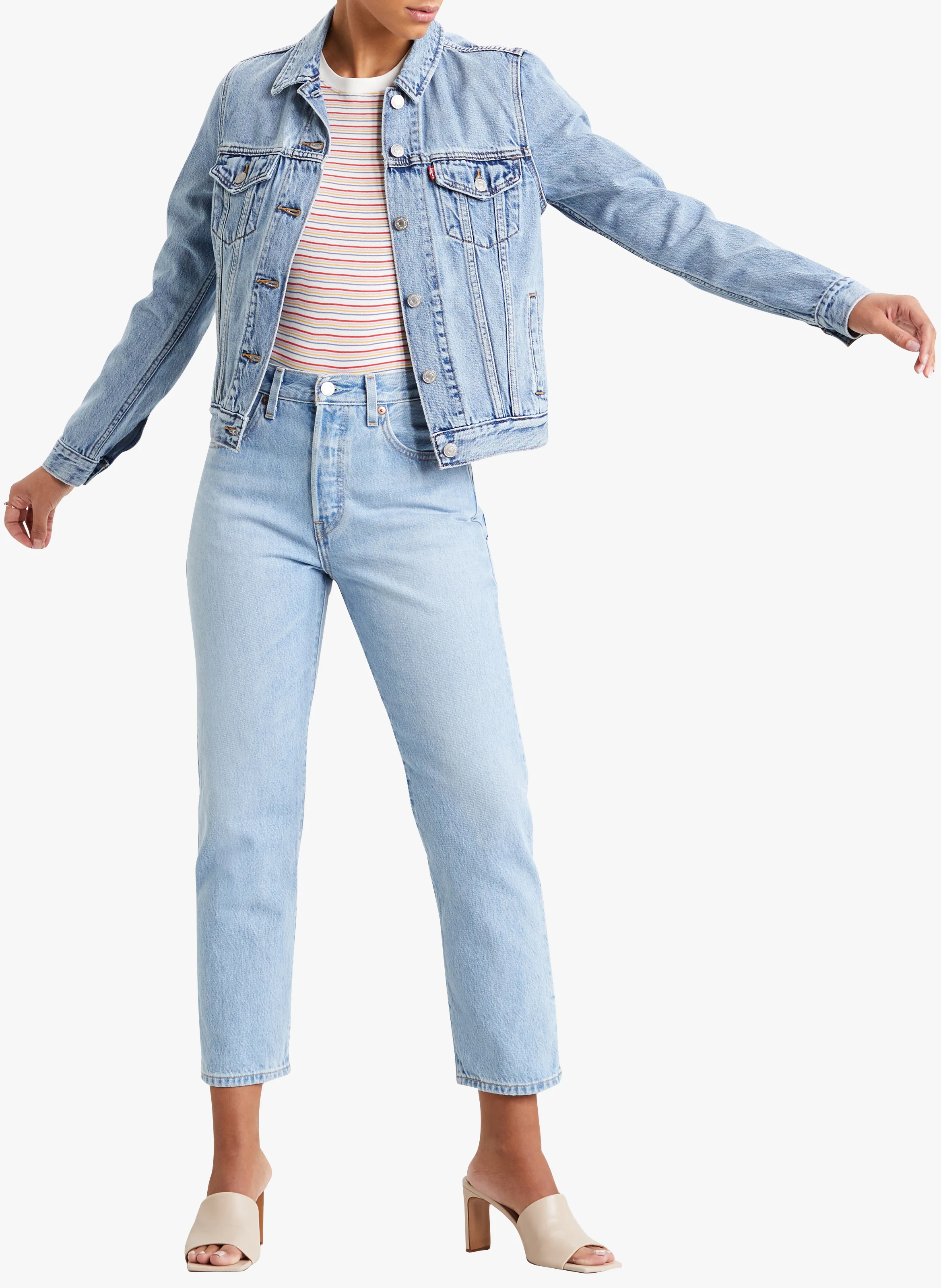 Veste en jean | Jean Délavé