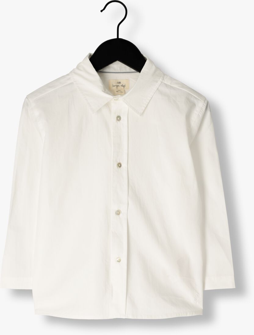 KONGES SLOJD witte konges slojd klassiek overhemd cole shirt