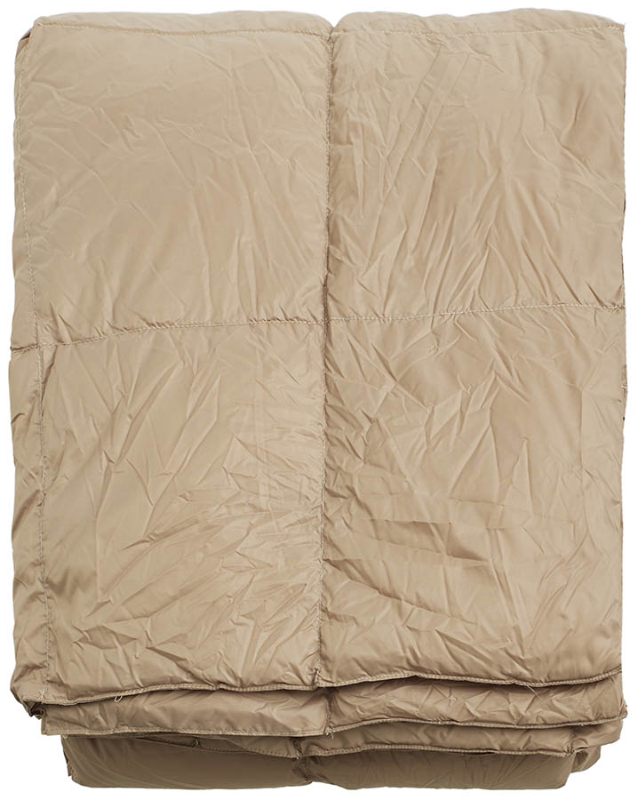 Hygge dunpledd 130x170 nougat