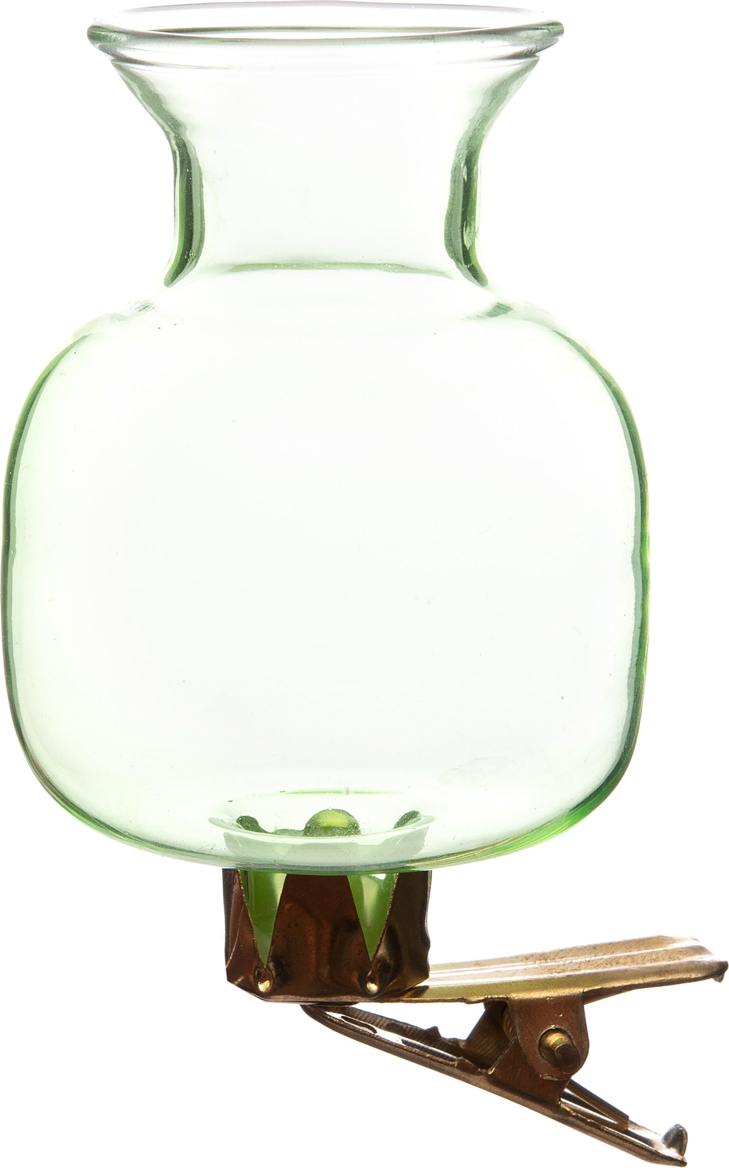 Intratuin vaas op clip groen D 3,9 H 7,6 cm