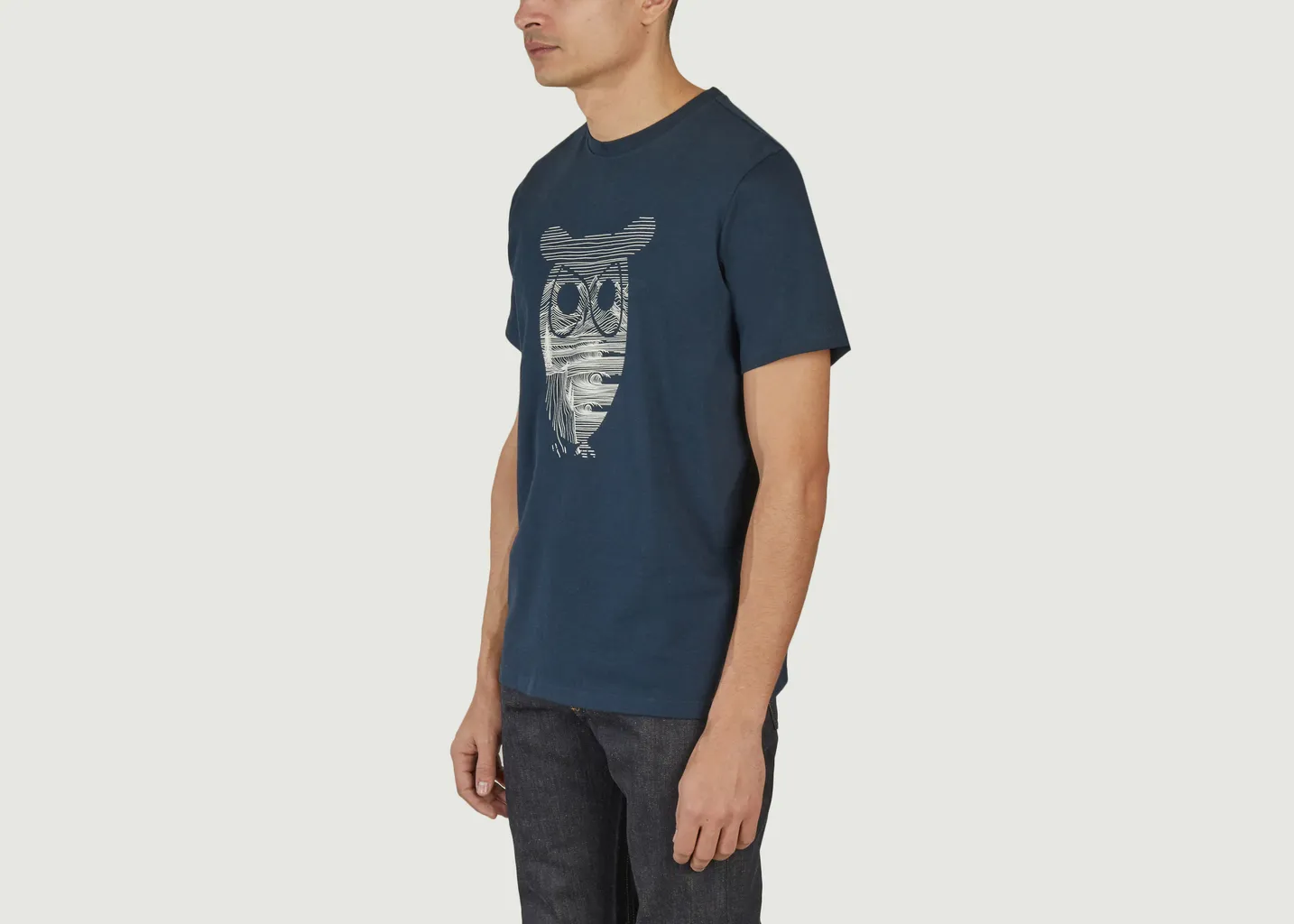T-shirt en coton bio logotypé KCA