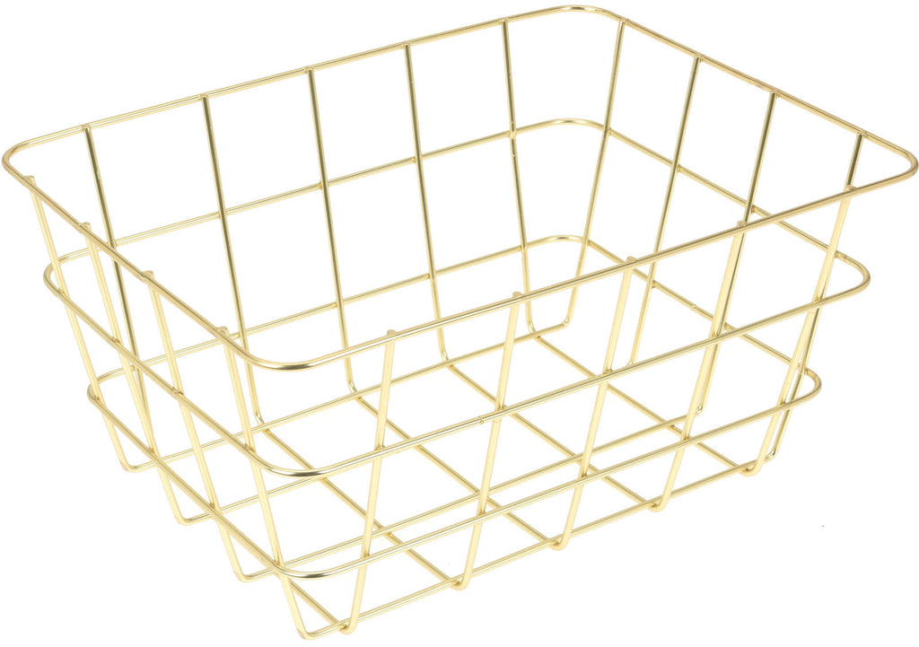 Cesto Papéis Dourado