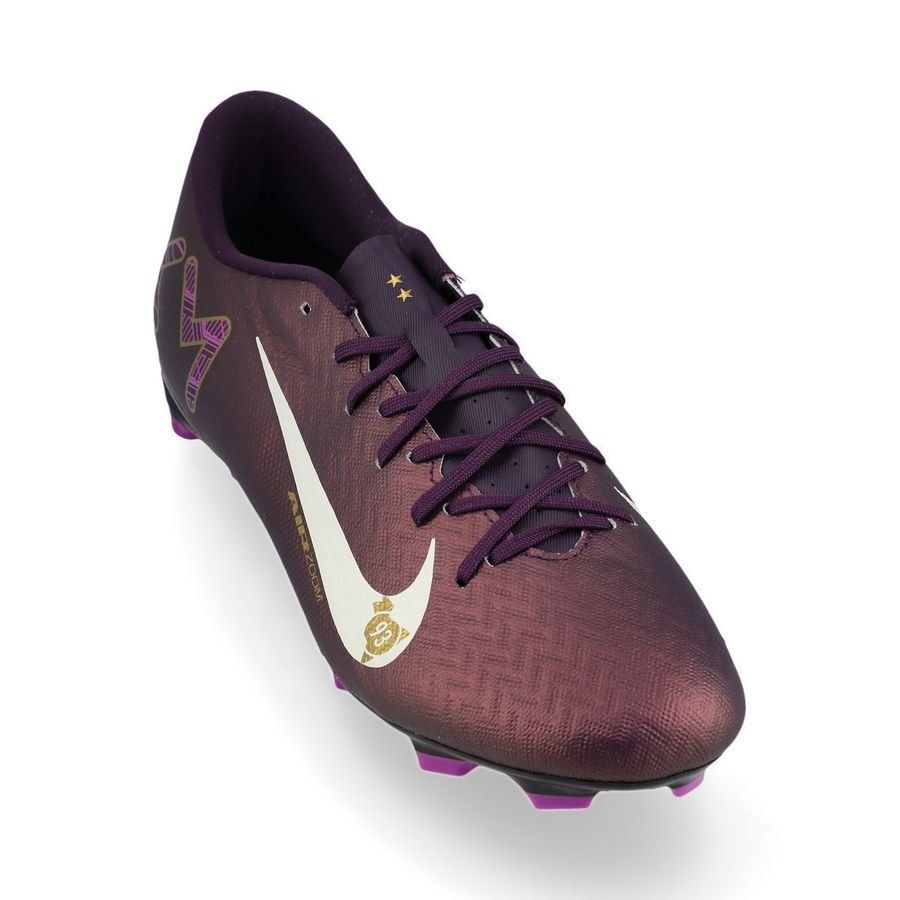 Nike Air Zoom Mercurial Vapor 16 Academy MG Mbappé Personal Edition - Violet/Blanc
