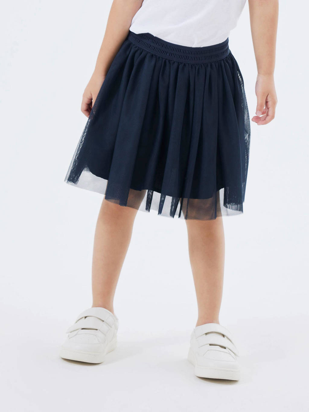 NAME IT rok NMFNUTULLE van polyester donkerblauw