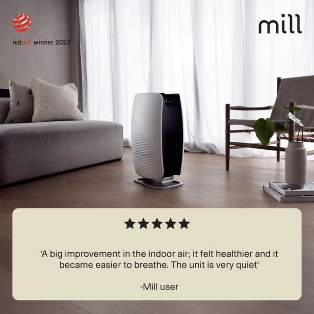 Mill Silent Pro air purifier APSILENT (Mill white)