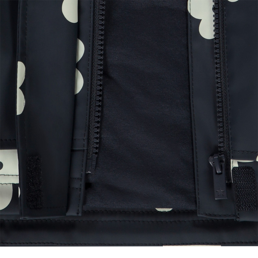 Parka gomme rembourrée imprimé fleurs pour fille